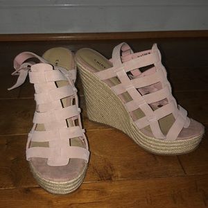 Chinese Laundry Wedges (never worn)